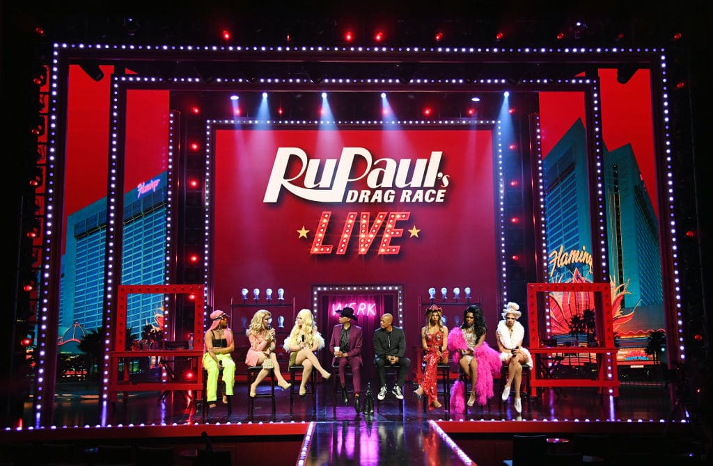 RuPaul's Drag Race Live! is a Las Vegas residency show featuring iconic queens.